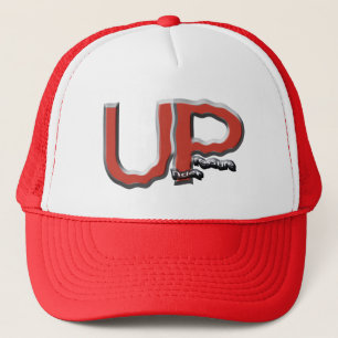 Unter Druck Logo-Hut Truckerkappe