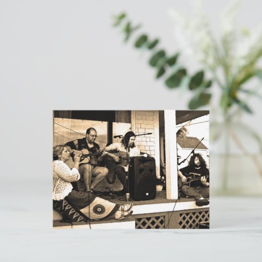 Unter Druck Postkarte nicht angeschlossen (Stehend Vorderseite)