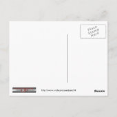 Unter Druck Scott Postkarte (Rückseite)