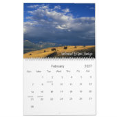 Unter einem "Big Blue Sky Montana Images Wall Cale Kalender (Feb 2027)