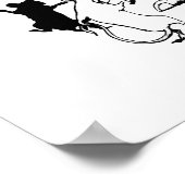 Unter einem blauen Mond Poster (Ecke)