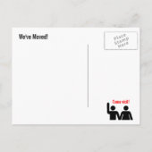 Unter einem Dach Ankündigungspostkarte (Rückseite)