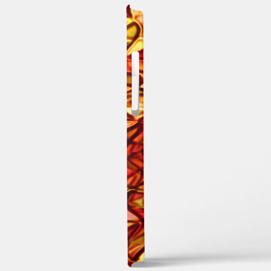 Unter einem roten Markisenstoff verborgene Kabel Case-Mate iPhone Hülle (Rückseite / Links)