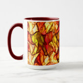 Unter einem roten Markisenstoff verborgene Kabel Tasse (Links)