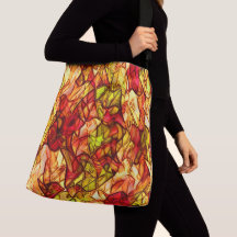 Unter einem roten Markisenstoff verborgene Kabel