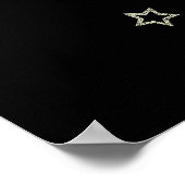 Unter einem schönen Stern Poster (Ecke)