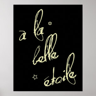 Unter einem schönen Stern Poster