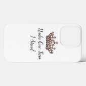 "Unter einem Tiara stehe ich." Case-Mate iPhone Hülle (Rückseite (Horizontal))