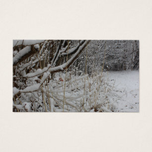 Unter einer Schneeschicht