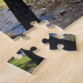 Unter einer Überdachung der Weiden Puzzle (Seite)