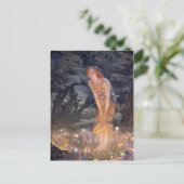 Unter Fairies Vintager Postkarte (Stehend Vorderseite)
