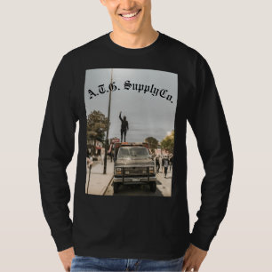 "Unter Feuer" Sammlung A.T.G. Langschläfer T-Shirt