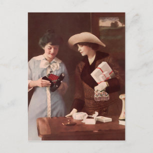 Unter Freunden. Circa 1915. Postkarte