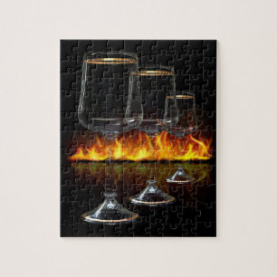 Unter Glasdecke Kunst Puzzle