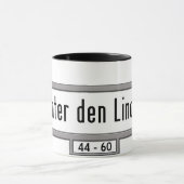 Unter Höhle Linden, Berlin-Straßenschild Tasse (Zentrum)