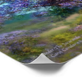 Unter Jacaranda Art Poster/Print Poster (Ecke)