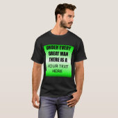 Unter jedem großen Mann gibt es einen ? T-Shirt (Vorne ganz)