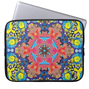 Unter Kaleidoskop Laptop-Sieb Laptopschutzhülle