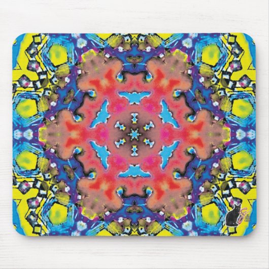 Unter Kaleidoskop Mousepad (Vorne)