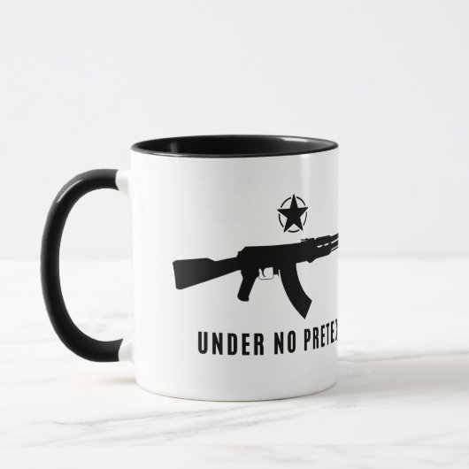 Unter "Kein Vorwand" Tasse (Links)
