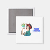 Unter Kontrolle Magnet (Vorderseite/Rückseite)