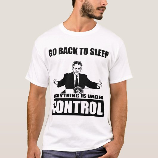 Unter Kontrolle T-Shirt (Vorderseite)