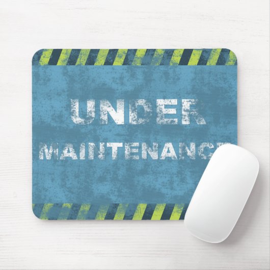 Unter Maintenance Mousepad (Mit Mouse)