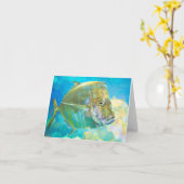 Unter Meer II Karte (Gelbe Blume)