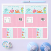 Unter Meer/Rosa Bar Flyer (Einzeln)