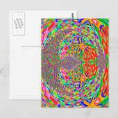 Unter Meer versteckte Schätze - Indische Mythologi Postkarte (Vorne/Hinten)