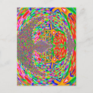 Unter Meer versteckte Schätze - Indische Mythologi Postkarte