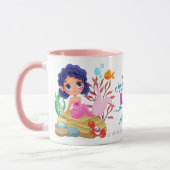 Unter Meeresfrüchten Personalisiert Tasse (Links)