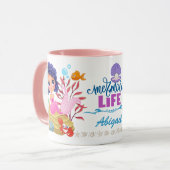 Unter Meeresfrüchten Personalisiert Tasse (Vorderseite Links)
