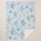 Unter Meereslebewesen und Meeresleben Sherpadecke (Vorderseite)