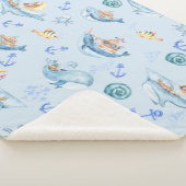 Unter Meereslebewesen und Meeresleben Sherpadecke (3/4)