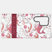 Unter Meeresspiegeln Niedliche Meerestiere drucken Samsung Galaxy Hülle (Rückseite (Horizontal))