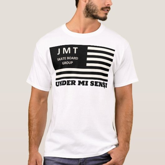 UNTER MI SENSI. Männer Basic T-Shirt (Vorderseite)