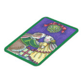 Unter "Mistletoe CHRISTMAS RABBITS MAGNET" Magnet (Linke Seite)