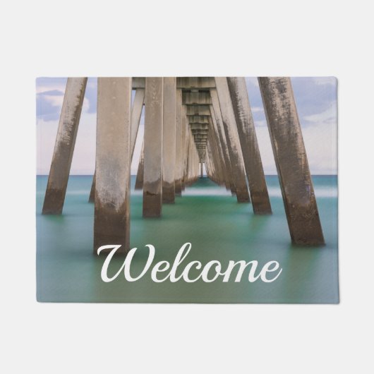 Unter Navarre Beach Pier Doormat Fußmatte (Vorderseite)