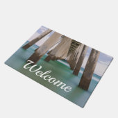 Unter Navarre Beach Pier Doormat Fußmatte (Schrägansicht)