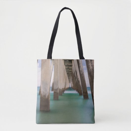 Unter Navarre Beach Pier Tasche (Vorderseite)
