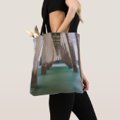 Unter Navarre Beach Pier Tasche (Von Nahem)