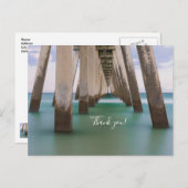 Unter Navarre Beach Pier Vielen Dank Postcard Postkarte (Vorne/Hinten)