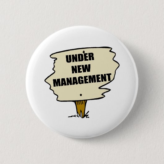 Unter neuem Management-Knopf Button (Vorderseite)