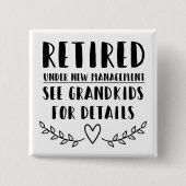 unter neuer Leitung Button (Vorderseite)