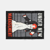 Unter neuer Leitung Hochzeit Junggesellenabschied  Fleecedecke (Vorderseite (Horizontal))