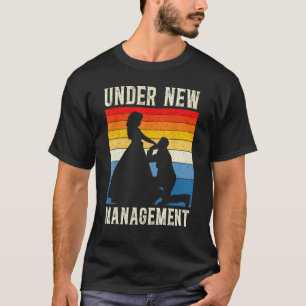 Unter neuer Leitung Junggesellenabschied des Bräut T-Shirt