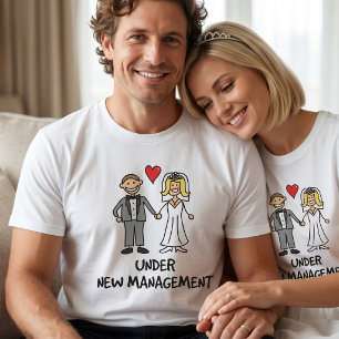 Unter neuer Leitung - Lustiger Hochzeitshumor T-Shirt