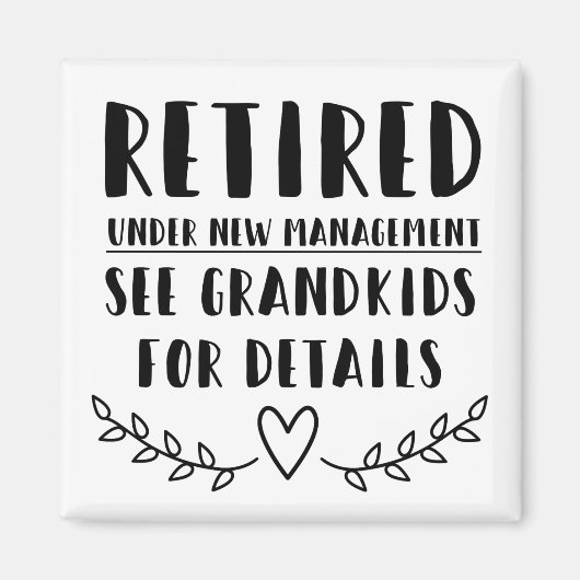 unter neuer Leitung Magnet (Vorne)