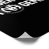 Unter neuer Leitung Narcotics Anonymous Design  Poster (Ecke)